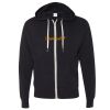 Unisex Heathered French Terry Full-Zip Hooded Sweatshirt Thumbnail