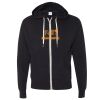 Unisex Heathered French Terry Full-Zip Hooded Sweatshirt Thumbnail