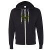Unisex Heathered French Terry Full-Zip Hooded Sweatshirt Thumbnail