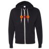 Unisex Heathered French Terry Full-Zip Hooded Sweatshirt Thumbnail