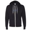 Unisex Heathered French Terry Full-Zip Hooded Sweatshirt Thumbnail