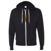 Unisex Heathered French Terry Full-Zip Hooded Sweatshirt Thumbnail
