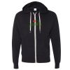 Unisex Heathered French Terry Full-Zip Hooded Sweatshirt Thumbnail