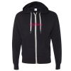 Unisex Heathered French Terry Full-Zip Hooded Sweatshirt Thumbnail