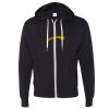 Unisex Heathered French Terry Full-Zip Hooded Sweatshirt Thumbnail