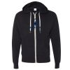 Unisex Heathered French Terry Full-Zip Hooded Sweatshirt Thumbnail