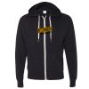 Unisex Heathered French Terry Full-Zip Hooded Sweatshirt Thumbnail