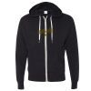Unisex Heathered French Terry Full-Zip Hooded Sweatshirt Thumbnail