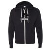 Unisex Heathered French Terry Full-Zip Hooded Sweatshirt Thumbnail