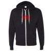 Unisex Heathered French Terry Full-Zip Hooded Sweatshirt Thumbnail