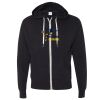 Unisex Heathered French Terry Full-Zip Hooded Sweatshirt Thumbnail