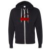 Unisex Heathered French Terry Full-Zip Hooded Sweatshirt Thumbnail