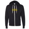 Unisex Heathered French Terry Full-Zip Hooded Sweatshirt Thumbnail