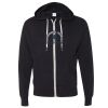 Unisex Heathered French Terry Full-Zip Hooded Sweatshirt Thumbnail