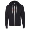 Unisex Heathered French Terry Full-Zip Hooded Sweatshirt Thumbnail