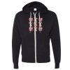 Unisex Heathered French Terry Full-Zip Hooded Sweatshirt Thumbnail