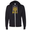 Unisex Heathered French Terry Full-Zip Hooded Sweatshirt Thumbnail