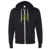 Unisex Heathered French Terry Full-Zip Hooded Sweatshirt Thumbnail