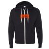 Unisex Heathered French Terry Full-Zip Hooded Sweatshirt Thumbnail