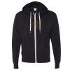 Unisex Heathered French Terry Full-Zip Hooded Sweatshirt Thumbnail