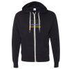 Unisex Heathered French Terry Full-Zip Hooded Sweatshirt Thumbnail