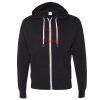 Unisex Heathered French Terry Full-Zip Hooded Sweatshirt Thumbnail