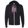 Unisex Heathered French Terry Full-Zip Hooded Sweatshirt Thumbnail