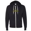 Unisex Heathered French Terry Full-Zip Hooded Sweatshirt Thumbnail